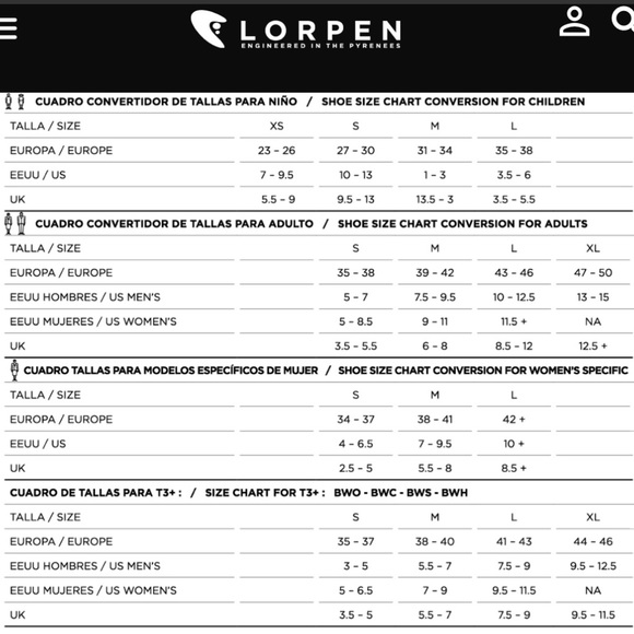 Lorpen Women’s Lightweight tall wool blend ski socks size M US 7.5-9 - Picture 4 of 4